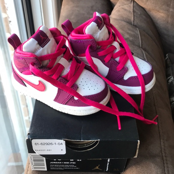 baby girl jordans 4c